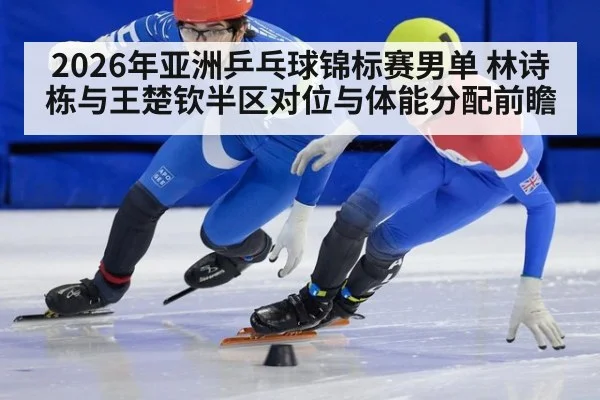 2026年亚洲乒乓球锦标赛男单 林诗栋与王楚钦半区对位与体能分配前瞻